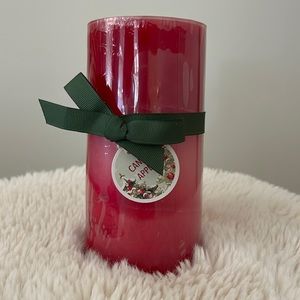 Sealed Pier 1 Imports Candy Apple 3x6 inch candle